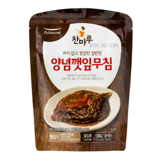 찬마루양념깻잎무침 130g 풀무원