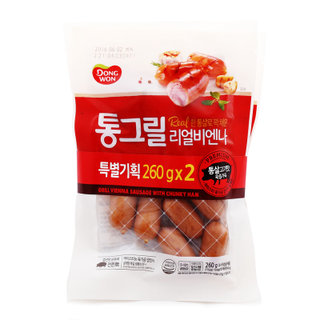 동원 통그릴리얼비엔나 260G*2