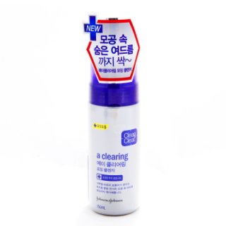 존슨앤존슨 클린앤클리어A클리어링셀프포밍클렌저 150ML