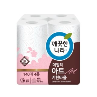 깨끗한나라 키친타올 150매*4R