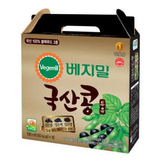 P)정식품 베지밀국산콩검은콩쌀깨 190ML*16