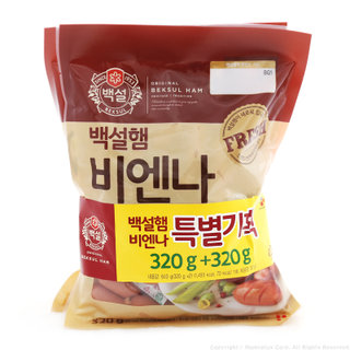 P)씨제이 백설비엔나 320G*2