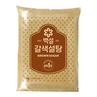 CJ 백설갈색설탕 1KG