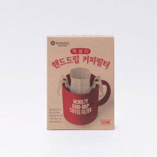 맥널티 핸드드립커피필터 30입