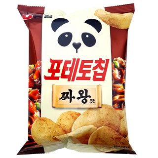 농심 포테토칩짜왕맛 60G