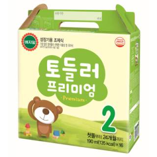 정식품 2단계)베지밀토들러프리미엄 190ML*16