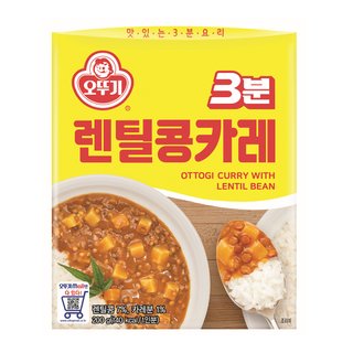 오뚜기 3분렌틸카레 200G