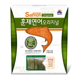 훈제연어오리지널(칠레) 160g(팩) 사조