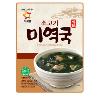 아워홈 소고기미역국 300G