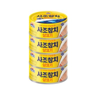 사조 살코기참치 100G*4