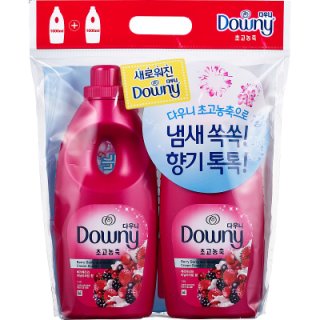 P&G 다우니핑크베리베리와바닐라크림향기획팩 1L+1L