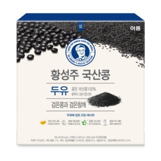 이롬 황성주국산검은콩과검은참깨두유 190ML*16