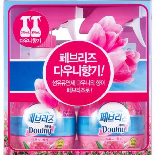 P&G 페브리즈다우니향트라이얼팩 370ML+370ML