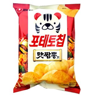 농심 포테토칩맛짬뽕맛 60G