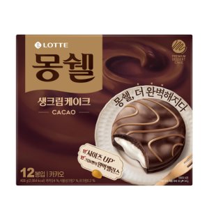 롯데 몽쉘카카오케이크 384G