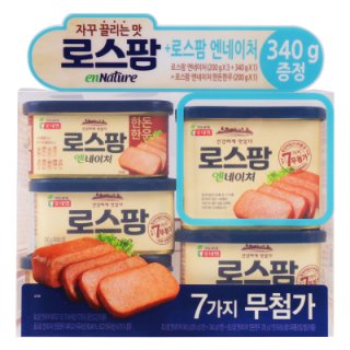 롯데푸드 로스팜기획상품 200G*4+340G