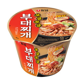 농심 보글보글부대찌개큰사발 109G