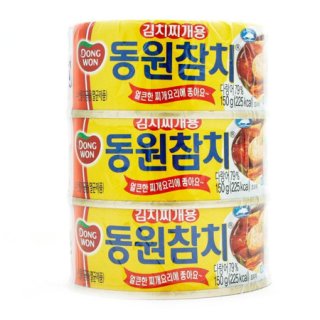 동원 김치찌개참치 150G*3