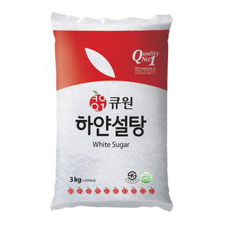 삼양사 큐원하얀설탕 3KG