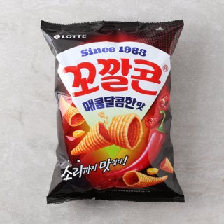 롯데_꼬깔콘매콤달콤맛_144G