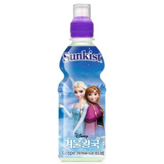 해태음료 썬키스트겨울왕국포도 210ML