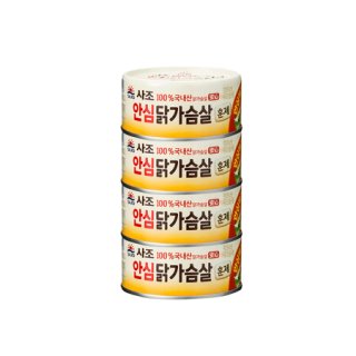 사조_리얼훈제닭가슴살_135G*4