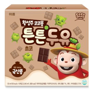 이롬 황성주코코몽튼튼두유초코 190ML*16