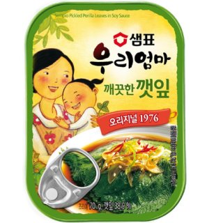 샘표 우리엄마깨끗한깻잎 70G