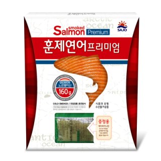 훈제연어프리미엄(노르웨이) 160g(팩) 사조