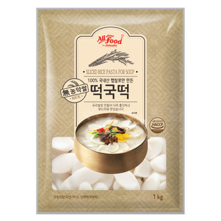 무농약쌀떡국떡 1KG All about food