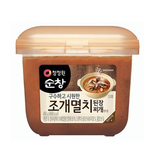 대상 청정원조개멸치된장 450G