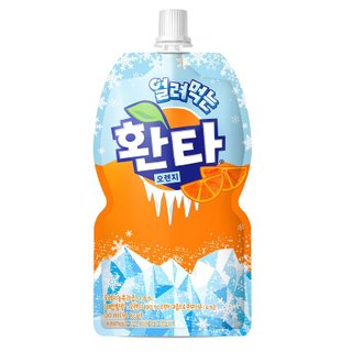 CP 10 코카콜라 얼려먹는환타오렌지 130ML*10