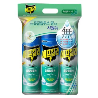 에프킬라 에어로졸(유칼립투스향) 500ML*3입