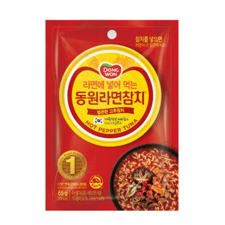 동원 라면참치고추 65G