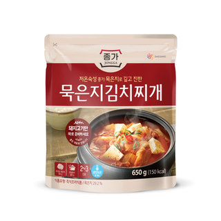 묵은지김치찌개 650g 대상