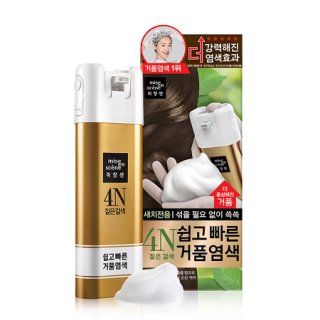 아모레 미쟝센쉽고빠른거품새치염색4N짙은갈색 40G