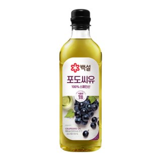 CJ 백설포도씨유 900ML