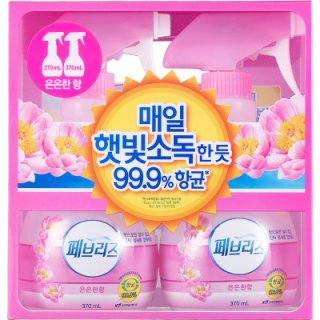 P&G 페브리즈은은한향트라이얼팩 370ML+370ML