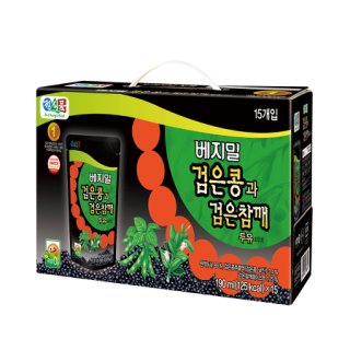 정식품 검은콩과검은참깨 190ML*20