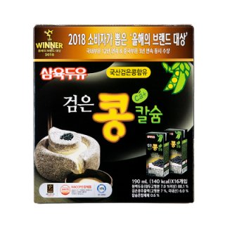 삼육 검은콩칼슘두유 195ML*16