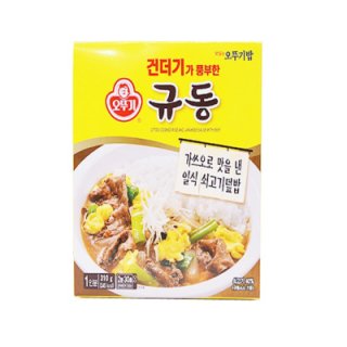 오뚜기 맛있는오뚜기밥건더기가풍부한규동 310G