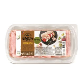 P)씨제이 더건강한브런치슬라이스닭가슴살 250G