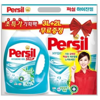 헨켈 퍼실하이진젤액체세제(드럼용) 3L+2L