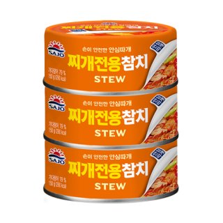 사조 김치찌개참치 150G*3