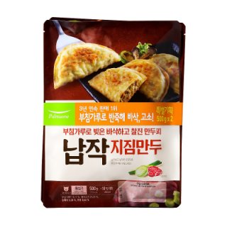 풀무원 납작지짐만두 500G*2