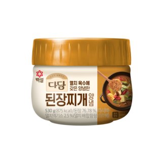 다담찌게전용된장 530G 씨제이