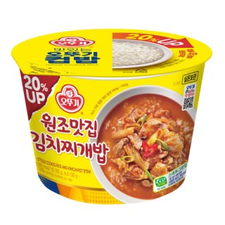 오뚜기_맛있는컵밥원조맛집김치찌개밥_280G