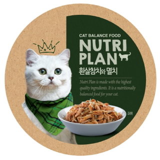 동원F&B 뉴트리플랜 흰색참치와 멸치90g