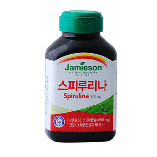 자미에슨 스피루리나 650mg*100캡슐