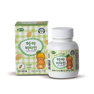 함소아 하마비타민파인애플 90G